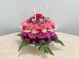 Birthday Flower Cakes