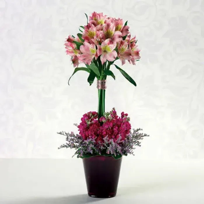 Fresh Cut Flower Topiary